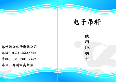 TH-09P電子吊秤使用說明書